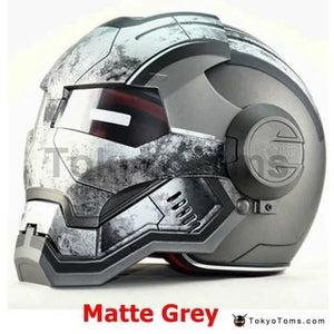 Iron Man Helmet Matte Gray - Tokyo Tom's