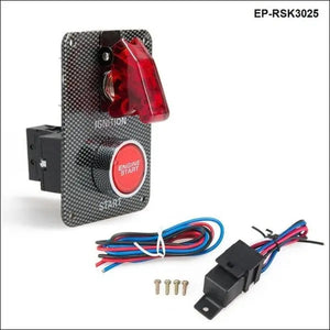 Car Electrical Racing Switch Kit /Switch Panels-Flip-Up Start/Ignition/Accessory For BMW E36 M3/325I/ Is/ Ix - Tokyo Tom's