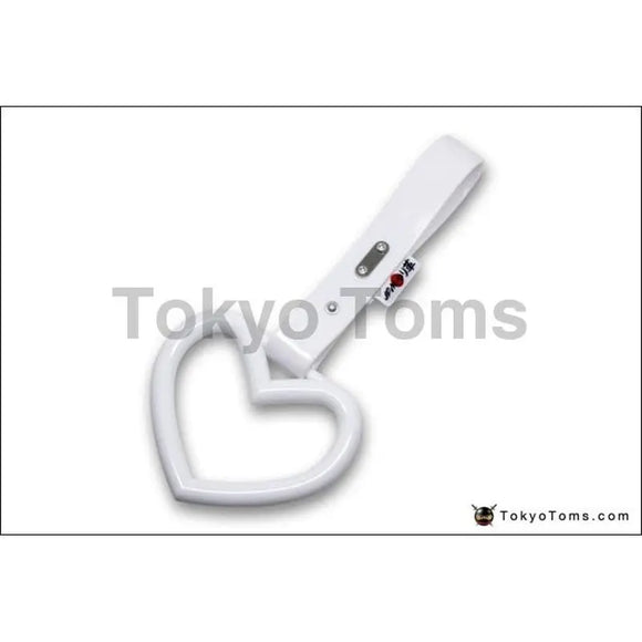 HEART-SHAPPED WHITE TSURIKAWA / JDM BOSOZOKU RING - Tokyo Tom's