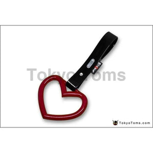 HEART-SHAPPED "KURO" RED TSURIKAWA / JDM BOSOZOKU RING - Tokyo Tom's