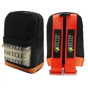 JDM Bride Backpack Red Racing Straps - Tokyo Tom's