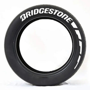 JDM Bridgestone Style Tyre Letter Stickers Set