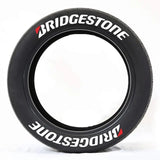 JDM Bridgestone Style Tyre Letter Stickers Set