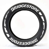 JDM Bridgestone Style Tyre Letter Stickers Set