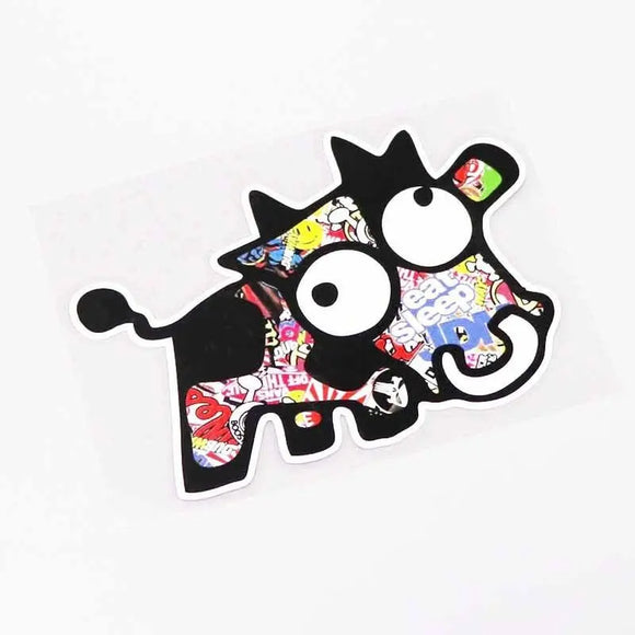 JDM Cow Stickers Bomb Decal - Tokyo Tom's