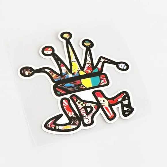 JDM Crown King Grafitti Sticker - Tokyo Tom's