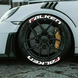 JDM Falken Style Tyre Letter Stickers Set