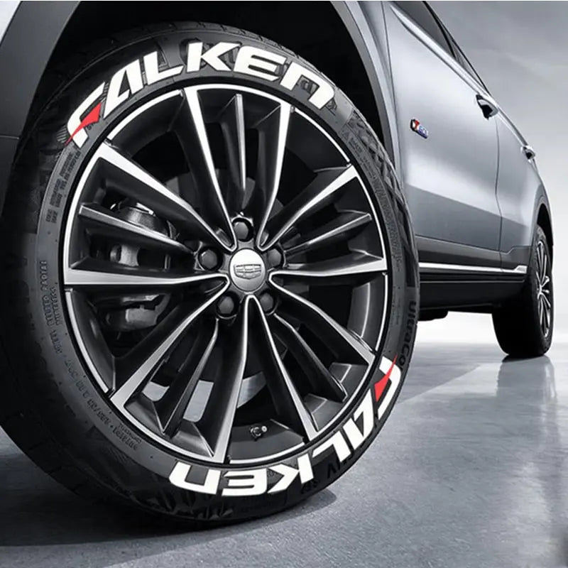 JDM Falken Style Tyre Letter Stickers Set - Tokyo Tom's