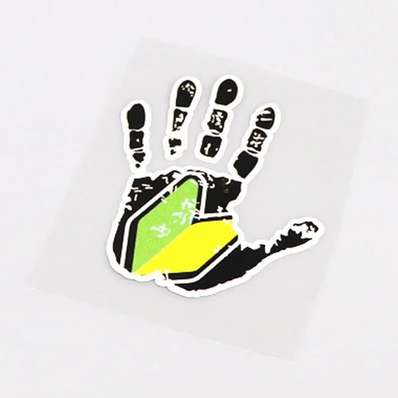 JDM High Five Wakaba Sticker - Tokyo Tom's