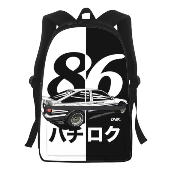 JDM Inspired Initial D Backpack - Tokyo Tom's