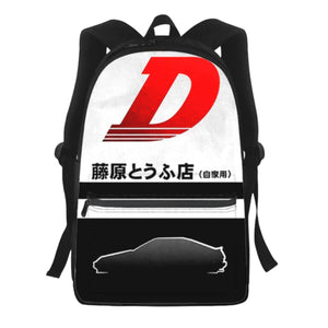 JDM Inspired Initial D Backpack - Tokyo Tom's