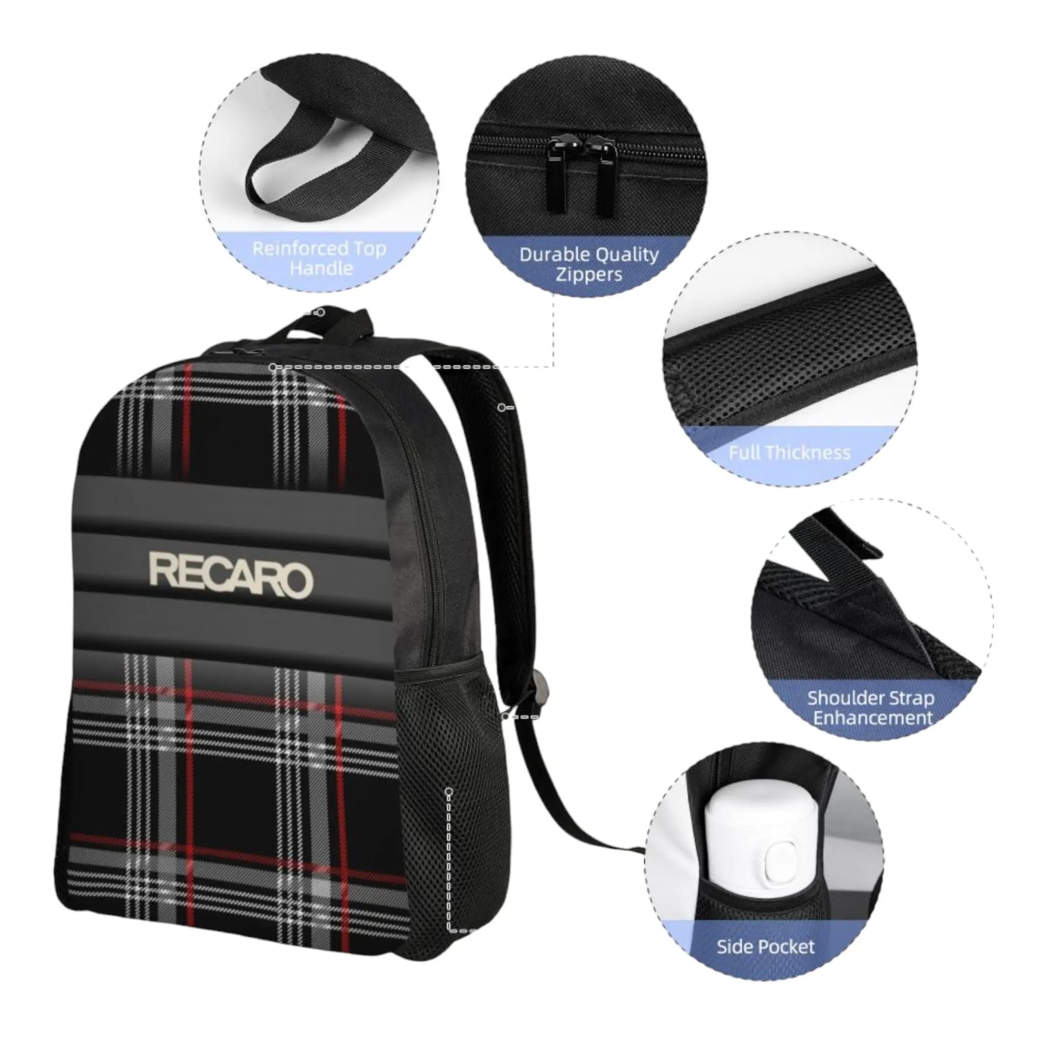 JDM Inspired Recaro Backpack Tokyo Tom s