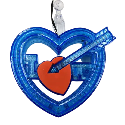 JDM LED Strobe Love Heart (Blue)