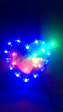 JDM LED Strobe Love Heart (Rainbow LED)