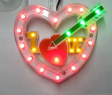 JDM LED Strobe Love Heart (Red LED)