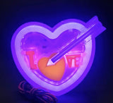 JDM LED Strobe Love Heart