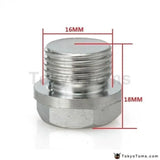 JDM Performance 18Mm Stainless Steel O2 Sensor Ports Plug - Tokyo Tom's