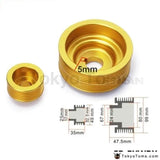 JDM Performance Crank Pulley For Subaru Impreza WRX 7 8 9 2.0L WRX Gdb Gda Under Drive Crank Pulley Golden - Tokyo Tom's