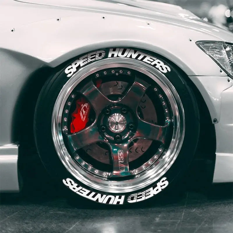 JDM Speed Hunter Style Tyre Letter Stickers Set - Tokyo Tom's