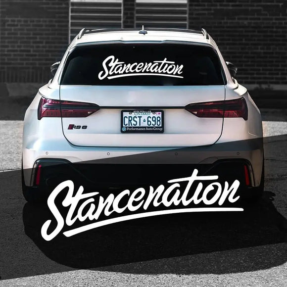 JDM Stance Nation Window Banner