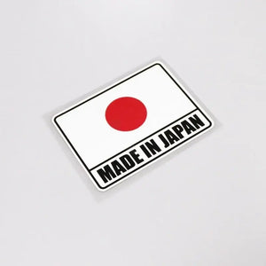 Japanese Flag MADE IN JAPAN Badge Sticker Decal - Tokyo Tom's