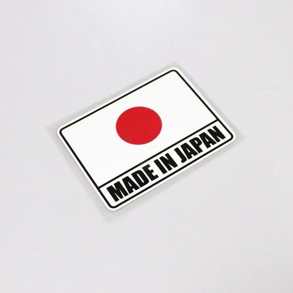 Japanese Flag MADE IN JAPAN Badge Sticker Decal - Tokyo Tom's