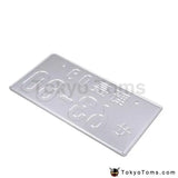 Japanese Style License Plate JDM Aluminum License Number For Universal Car - Tokyo Tom's