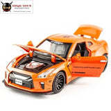 KIDAMI 1:32 AMG Nissan GTR benz alloy car model toys for children diecast car toy gift sports MINI AUTO - Tokyo Tom's