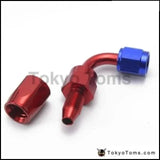 10PCS/LOT 90Degree High Performance AN4 Hose End Fitting Aluminum Oil cooler hose fitting  AN4-90A