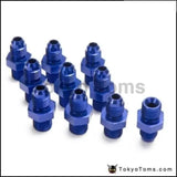 10PCS/LOT AN4 To M12*1.5 Straight Male Oil Cooler  Fuel Oil Hose Fitting Adapter AN4-01M1215