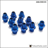 10PCS/LOT  AN6 -M14*1.5 Straight Male Oil Cooler  Fuel Oil Hose Fitting Adapter AN6-01M1415