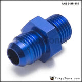 10PCS/LOT  AN6 -M14*1.5 Straight Male Oil Cooler  Fuel Oil Hose Fitting Adapter AN6-01M1415