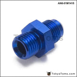 10PCS/LOT  AN6 -M14*1.5 Straight Male Oil Cooler  Fuel Oil Hose Fitting Adapter AN6-01M1415