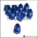 10PCS/LOT Oil cooler fitting BLUE,H Q AN4-ONE