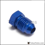 10PCS/LOT Oil cooler fitting BLUE,H Q AN4-ONE