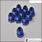 10PCS/LOT Oil cooler fitting BLUE,H Q AN4-ONE