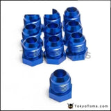 10PCS/LOT Oil cooler fitting (blue,H Q) AN10-ONE