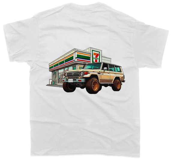 Land Cruiser 70 Series 7Eleven T-Shirt - Unisex - Car Enthusiast