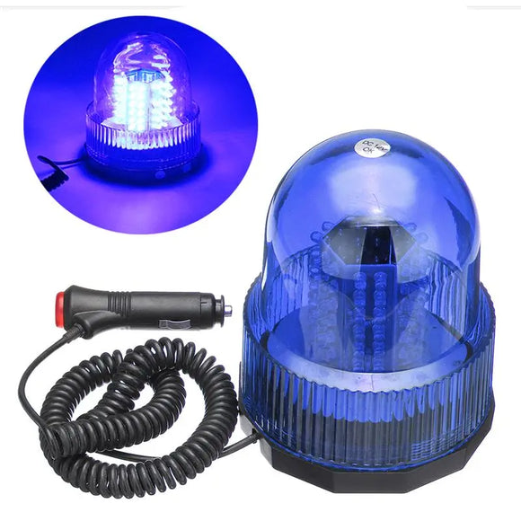 Led Beacon Rotate Strobe Light Blue