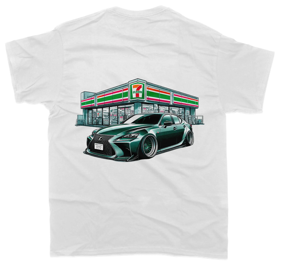 Lexus 7Eleven (Front) T-Shirt - Unisex - Car Enthusiast - Drifting Drag JDM