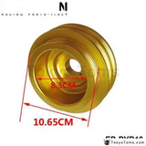 Light Weight Crank Underdrive Engine Pulley Gold For Honda Civic 92-00 B16 Z0132 B16A B18C - Tokyo Tom's