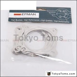 10Pcs/Lot 2.5" Inch 4Bolt Ss304 Turbo Exhaust Downpipe Flange Gasket For Gt3582R Gt35 T3