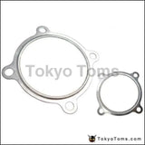 10Pcs/Lot 3" 4 Bolt Turbo - Downpipe Iron Material Gasket Fits Gt30 Gt35 Turbochargers