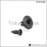 100Pcs/Lot 8Mm Car Universal Mixed Door Trunk Rack Bumper Expansion Screw Threaded Nail PlaSTIc Interior Clip