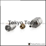 Stainless Steel Straight Brake Swivel Hose Ends Fittings - 2Pcs/Lot An -3 Hose To M10X1.0 - - Tokyo Tom's