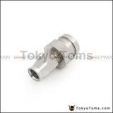 Stainless Steel Straight Brake Swivel Hose Ends Fittings - 2Pcs/Lot An -3 Hose To M10X1.0 - - Tokyo Tom's