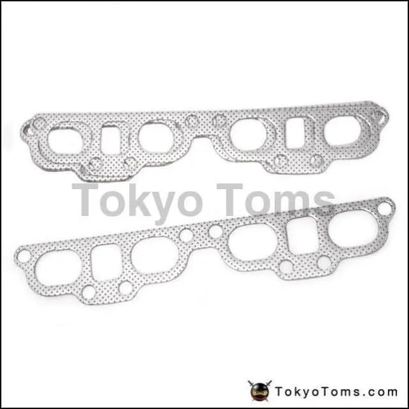 10Pcs/Lot For Nissan 240Sx Sentra 200Sx Sr20De Aluminum Graphite Exhaust Manifold Header Gasket