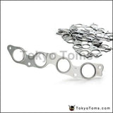 10Pcs/Lot For Toyota 1.5L 1Nz-Fe 1Nz-Fxe 2000-2004 Exhaust Manifold Gasket Stainless Steel