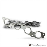 10Pcs/Lot For Toyota 1.5L 1Nz-Fe 1Nz-Fxe 2000-2004 Exhaust Manifold Gasket Stainless Steel