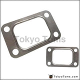 10Pcs/Lot T3 T34 T35 T38 Gt35 Gt35R Turbo Turbine Inlet Manifold Gasket 304 Stainless Steel